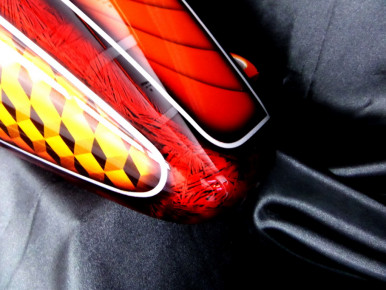 Custom Bike Tank - Airbrush - Oldschool - Pinstriping, Preussler Radstadt, Österreich