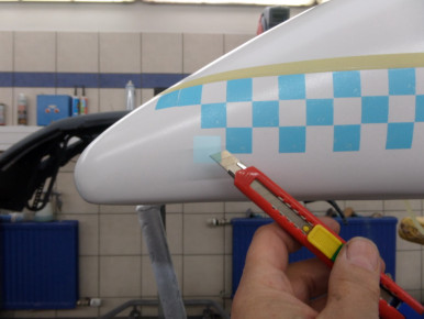 Custom Bike Tank - Airbrush - Oldschool - Pinstriping - Race, Preussler Radstadt, Österreich