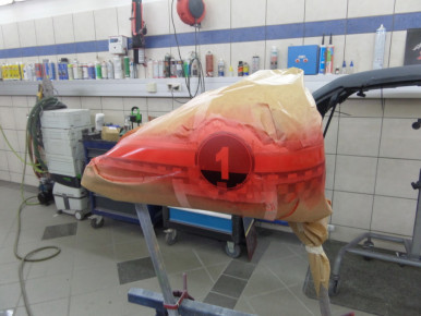 Custom Bike Tank - Airbrush - Oldschool - Pinstriping - Race, Preussler Radstadt, Österreich