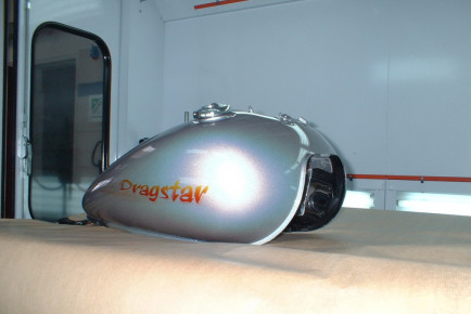 Custombike - Tank - Airbrush - Metal Flakes - Oldschool, Preussler Radstadt, Österreich
