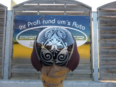 Airbrush - Spezial-Lackierung - Helme - Preussler, Radstadt, Österreich