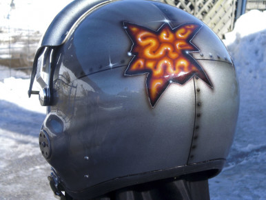 Airbrush - Spezial-Lackierung - Helme - Preussler, Radstadt, Österreich