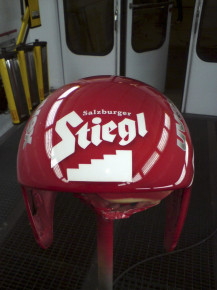 Airbrush - Spezial-Lackierung - Helme - Preussler, Radstadt, Österreich