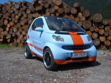 Ganzlackierung - Smart - Kfz-Fachbetrieb Preussler, Radstadt, Österreich