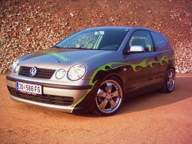 Ganzlackierung - VW Polo - Kfz-Fachbetrieb Preussler, Radstadt, Österreich