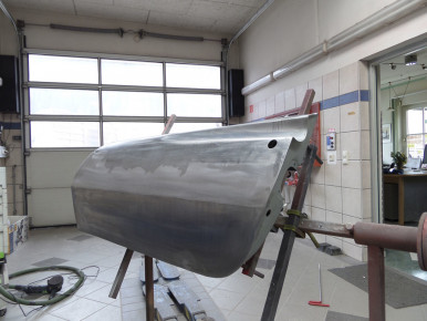 Ferrari Dino 246 GTS - 1973, Oldtimer-Restauration im Kfz-Fachbetrieb Preussler in Radstadt, Österreich