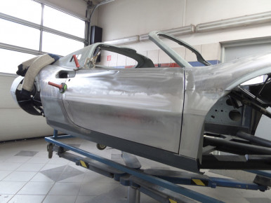 Ferrari Dino 246 GTS - 1973, Oldtimer-Restauration im Kfz-Fachbetrieb Preussler in Radstadt, Österreich