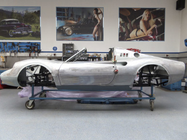 Ferrari Dino 246 GTS - 1973, Oldtimer-Restauration im Kfz-Fachbetrieb Preussler in Radstadt, Österreich