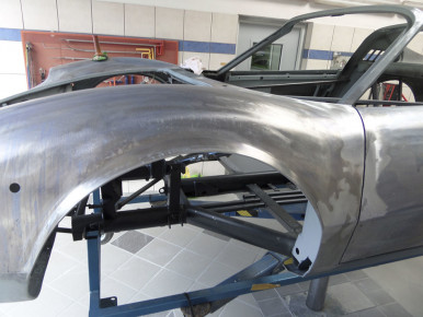 Ferrari Dino 246 GTS - 1973, Oldtimer-Restauration im Kfz-Fachbetrieb Preussler in Radstadt, Österreich