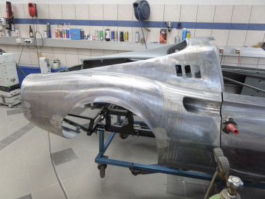 Ferrari Dino 246 GTS - 1973, Oldtimer-Restauration im Kfz-Fachbetrieb Preussler in Radstadt, Österreich