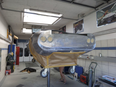 Ferrari Dino 246 GTS - 1973, Oldtimer-Restauration im Kfz-Fachbetrieb Preussler in Radstadt, Österreich