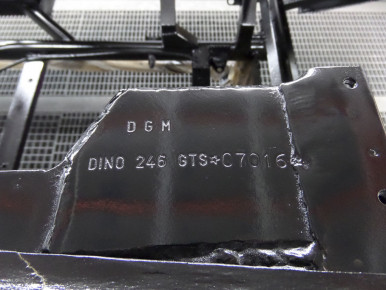 Ferrari Dino 246 GTS - 1973, Oldtimer-Restauration im Kfz-Fachbetrieb Preussler in Radstadt, Österreich