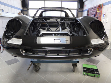 Ferrari Dino 246 GTS - 1973, Oldtimer-Restauration im Kfz-Fachbetrieb Preussler in Radstadt, Österreich