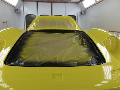 Ferrari Dino 246 GTS - 1973, Oldtimer-Restauration im Kfz-Fachbetrieb Preussler in Radstadt, Österreich