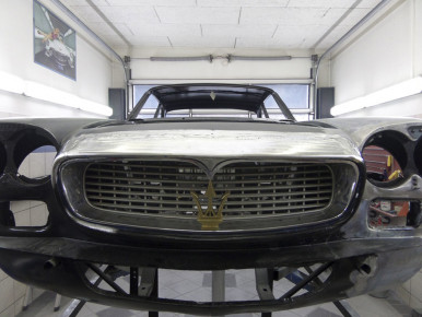Maserati Sebring 2, 1965, Sportcoupé, Oldtimer-Restauration im Kfz-Fachbetrieb Preussler in Radstadt, Österreich