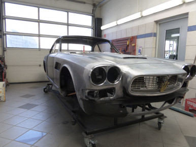 Maserati Sebring 2, 1965, Sportcoupé, Oldtimer-Restauration im Kfz-Fachbetrieb Preussler in Radstadt, Österreich