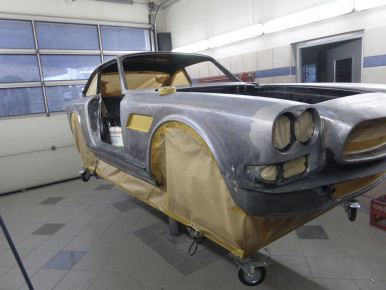 Maserati Sebring 2, 1965, Sportcoupé, Oldtimer-Restauration im Kfz-Fachbetrieb Preussler in Radstadt, Österreich