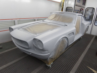 Maserati Sebring 2, 1965, Sportcoupé, Oldtimer-Restauration im Kfz-Fachbetrieb Preussler in Radstadt, Österreich