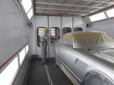Maserati Sebring 2, 1965, Sportcoupé, Oldtimer-Restauration im Kfz-Fachbetrieb Preussler in Radstadt, Österreich