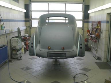 Plymouth P7 Business Coupe, Mild Custom Street Rod, 1939, Oldtimer-Restauration im Kfz-Fachbetrieb Preussler in Radstadt, Österreich