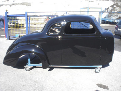 Plymouth P7 Business Coupe, Mild Custom Street Rod, 1939, Oldtimer-Restauration im Kfz-Fachbetrieb Preussler in Radstadt, Österreich