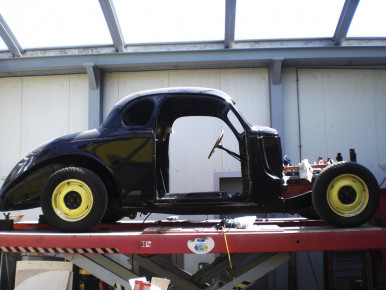 Plymouth P7 Business Coupe, Mild Custom Street Rod, 1939, Oldtimer-Restauration im Kfz-Fachbetrieb Preussler in Radstadt, Österreich