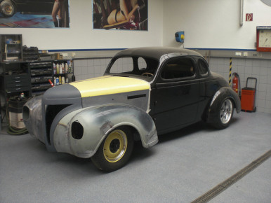 Plymouth P7 Business Coupe, Mild Custom Street Rod, 1939, Oldtimer-Restauration im Kfz-Fachbetrieb Preussler in Radstadt, Österreich