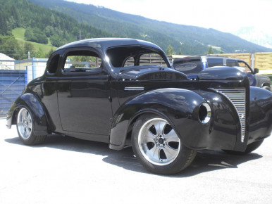 Plymouth P7 Business Coupe, Mild Custom Street Rod, 1939, Oldtimer-Restauration im Kfz-Fachbetrieb Preussler in Radstadt, Österreich