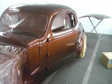 Plymouth P7 Business Coupe, Mild Custom Street Rod, 1939, Oldtimer-Restauration im Kfz-Fachbetrieb Preussler in Radstadt, Österreich