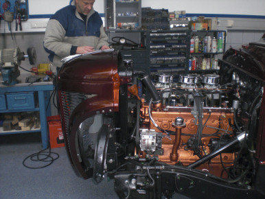 Plymouth P7 Business Coupe, Mild Custom Street Rod, 1939, Oldtimer-Restauration im Kfz-Fachbetrieb Preussler in Radstadt, Österreich