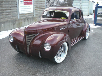Plymouth P7 Business Coupe, Mild Custom Street Rod, 1939, Oldtimer-Restauration im Kfz-Fachbetrieb Preussler in Radstadt, Österreich