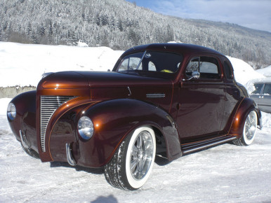 Plymouth P7 Business Coupe, Mild Custom Street Rod, 1939, Oldtimer-Restauration im Kfz-Fachbetrieb Preussler in Radstadt, Österreich