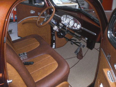 Plymouth P7 Business Coupe, Mild Custom Street Rod, 1939, Oldtimer-Restauration im Kfz-Fachbetrieb Preussler in Radstadt, Österreich