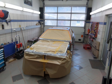 Audi Quattro Coupé, Urquattro, 1981, Oldtimer-Restauration im Kfz-Fachbetrieb Preussler in Radstadt, Österreich