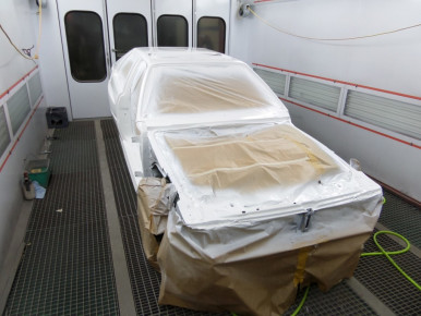 Audi Quattro Coupé, Urquattro, 1981, Oldtimer-Restauration im Kfz-Fachbetrieb Preussler in Radstadt, Österreich