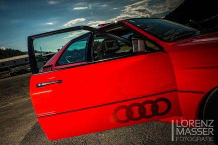 Audi Quattro Coupé, Urquattro, 1981, Oldtimer-Restauration im Kfz-Fachbetrieb Preussler in Radstadt, Österreich