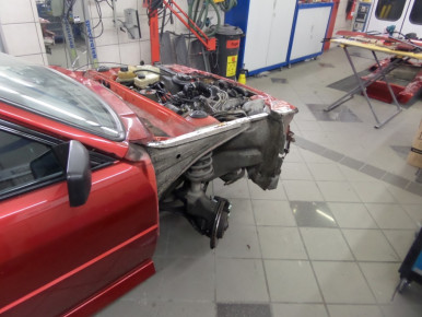 Audi Quattro Coupé, Urquattro, 1981, Oldtimer-Restauration im Kfz-Fachbetrieb Preussler in Radstadt, Österreich