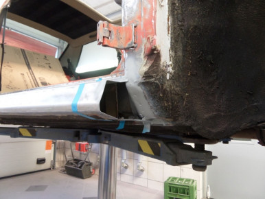 Audi Quattro Coupé, Urquattro, 1981, Oldtimer-Restauration im Kfz-Fachbetrieb Preussler in Radstadt, Österreich