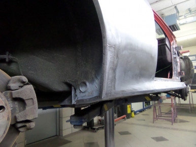 Audi Quattro Coupé, Urquattro, 1981, Oldtimer-Restauration im Kfz-Fachbetrieb Preussler in Radstadt, Österreich