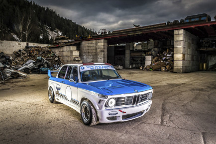 Glanz-Lackierung - BMW 2002 Twin-Turbo, Gruppe B Rennwagen - Kfz-Fachbetrieb Preussler in Radstadt, Österreich