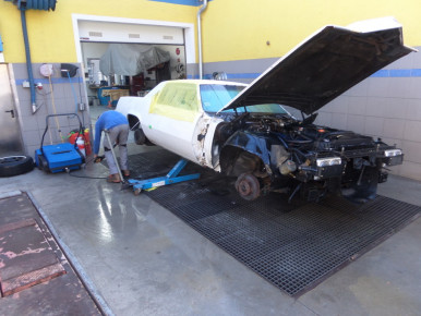 Cadillac Eldorado, 1967, Oldtimer-Restauration im Kfz-Fachbetrieb Preussler in Radstadt, Österreich