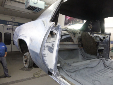 Cadillac Eldorado, 1967, Oldtimer-Restauration im Kfz-Fachbetrieb Preussler in Radstadt, Österreich