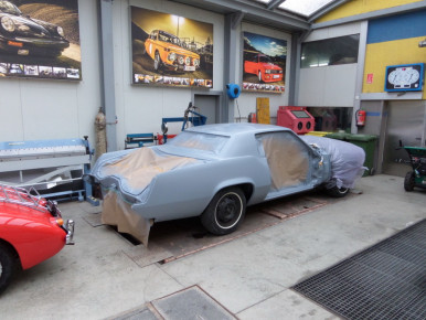 Cadillac Eldorado, 1967, Oldtimer-Restauration im Kfz-Fachbetrieb Preussler in Radstadt, Österreich