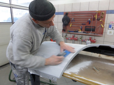 Cadillac Eldorado, 1967, Oldtimer-Restauration im Kfz-Fachbetrieb Preussler in Radstadt, Österreich