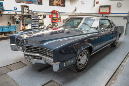 Cadillac Eldorado, 1967, Oldtimer-Restauration im Kfz-Fachbetrieb Preussler in Radstadt, Österreich