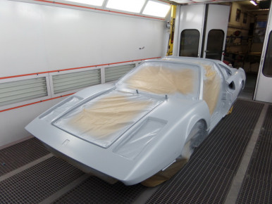 Ferrari 308, Oldtimer-Restauration im Kfz-Fachbetrieb Preussler in Radstadt, Österreich