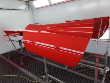 Ferrari 308, Oldtimer-Restauration im Kfz-Fachbetrieb Preussler in Radstadt, Österreich