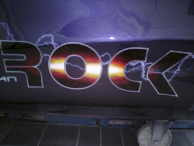 VW Buggy, 1971 für Salzburger Strongman Franz Müllner, Oldtimer-Restauration, Airbrush Lackierung im Kfz-Fachbetrieb Preussler in Radstadt, Österreich