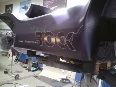 VW Buggy, 1971 für Salzburger Strongman Franz Müllner, Oldtimer-Restauration, Airbrush Lackierung im Kfz-Fachbetrieb Preussler in Radstadt, Österreich