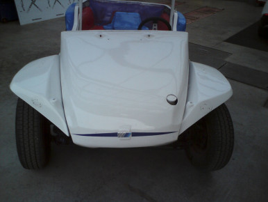 VW Buggy, 1971 für Salzburger Strongman Franz Müllner, Oldtimer-Restauration, Airbrush Lackierung im Kfz-Fachbetrieb Preussler in Radstadt, Österreich